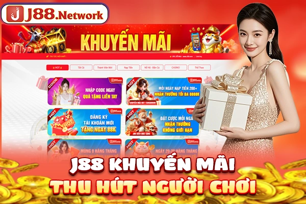 J88 khuyến mãi thu hút người chơi J88 khuyến mãi thu hút người chơi